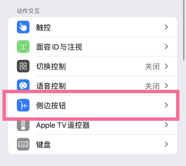 海口苹果14维修店分享iPhone14 Plus侧键双击下载功能关闭方法 