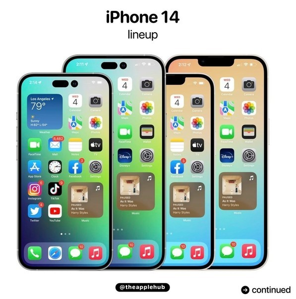 海口苹果14维修分享iPhone 14全家福 