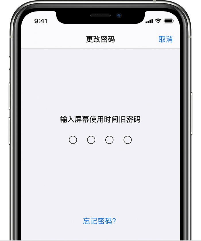 海口苹果手机维修分享iOS 14 忘记屏幕使用时间密码怎么办 